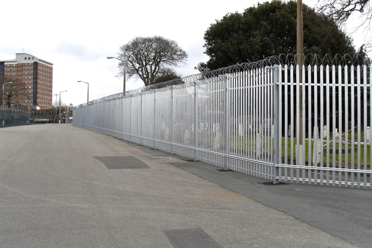 Fencing - Palisade W Profile (available in 3 heights) Galvanised - BULK DISCOUNTS image