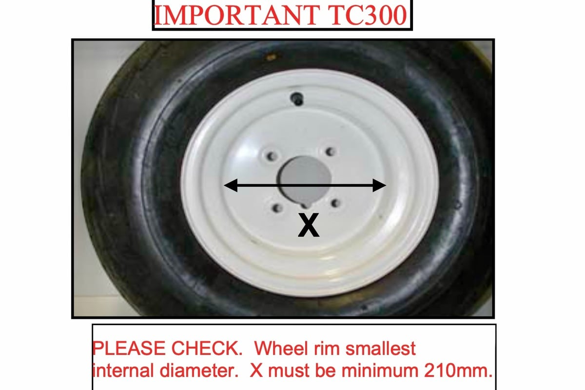 TC300 Important info regarding smallest diameter  image