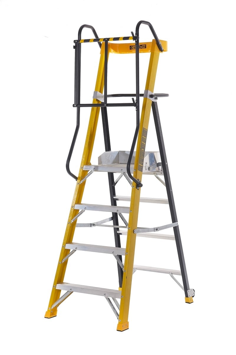 Glass Fibre Podium Steps with 4 Treads image