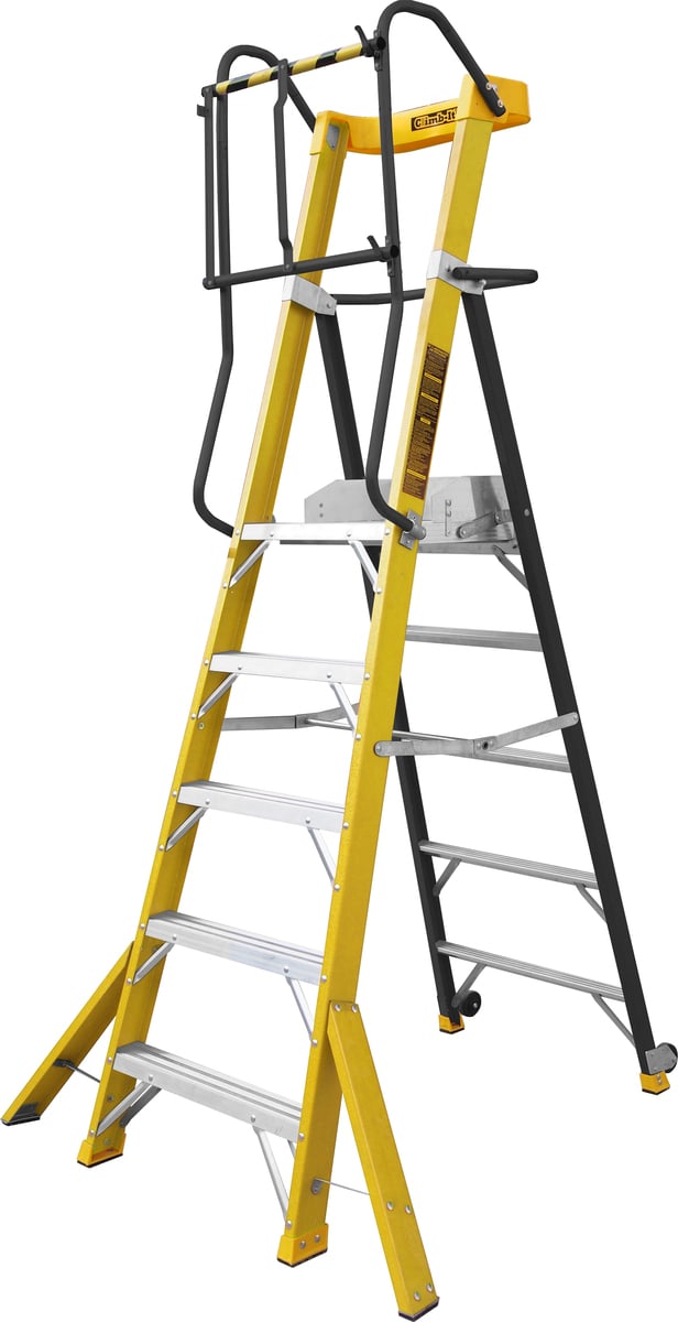 Glass Fibre Podium Steps with 5 Treads image