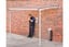  Shelter -Smoking Wall Mounted-Large-Fixed to wall and floor image