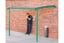  Shelter -Smoking Wall Mounted-Large-Fixed to wall and floor image