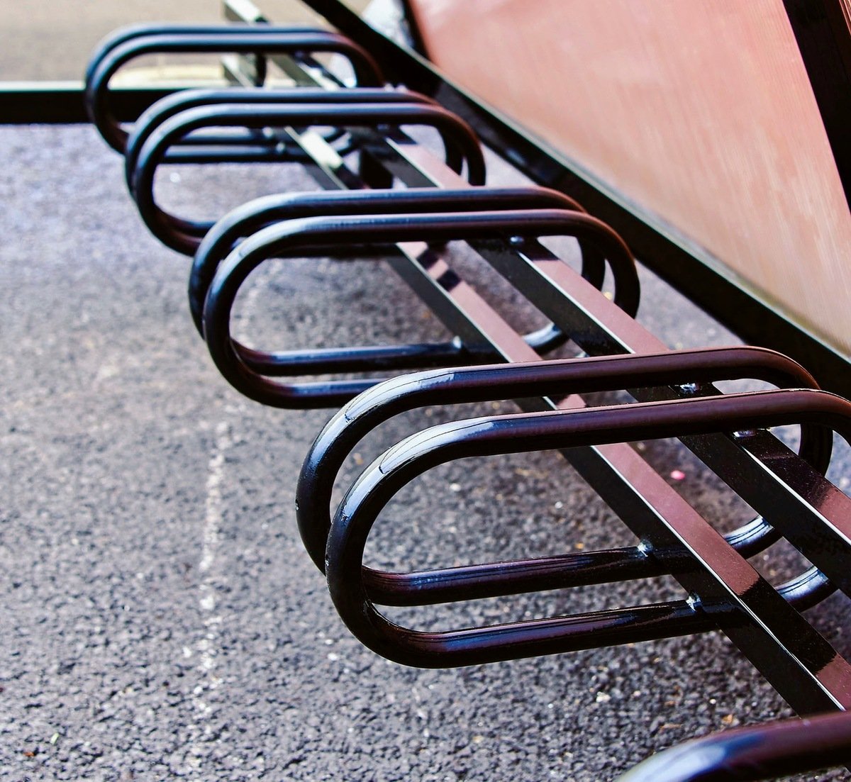 Close up of Optional Six bike Rack image