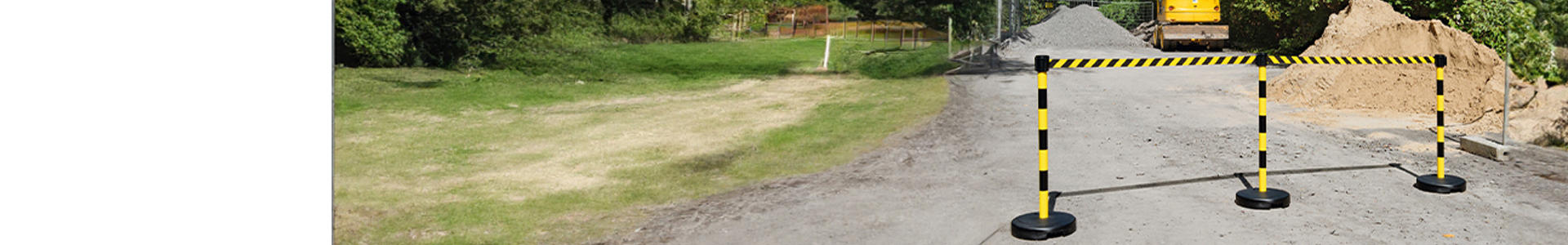 Belt Barrier Stretch Posts