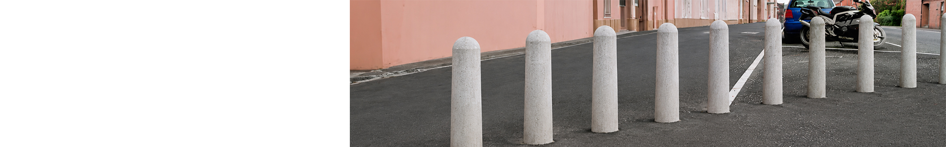 Concrete, Wooden & Illuminated Bollards