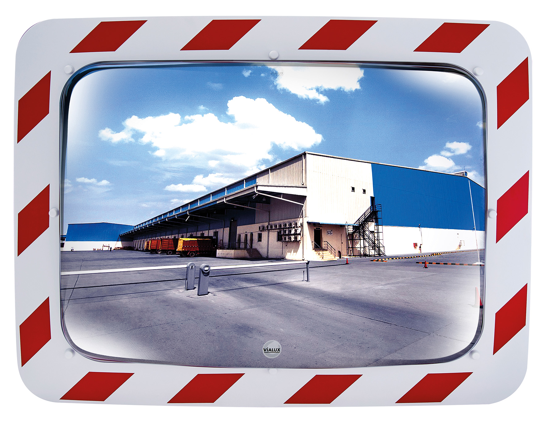 Traffic Mirrors - Anti Frost and anti-condensation requires no electrical installation to provide clear images. -20degC