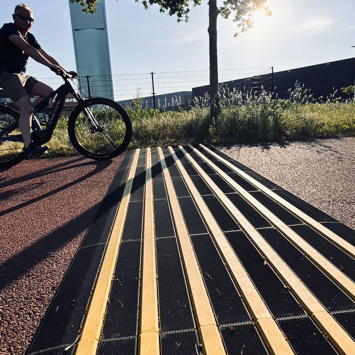 Bike Speed Reduction Ramp