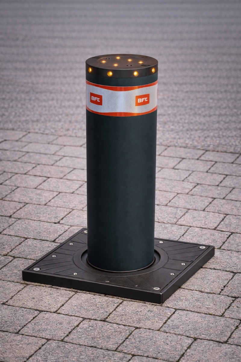 Automatic Anti-Terrorism Crash Tested Bollard 800mm high. BFT XPASS 800