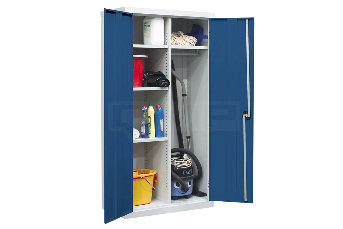 Utility Cupboards - Store cleaning products and equipment safely