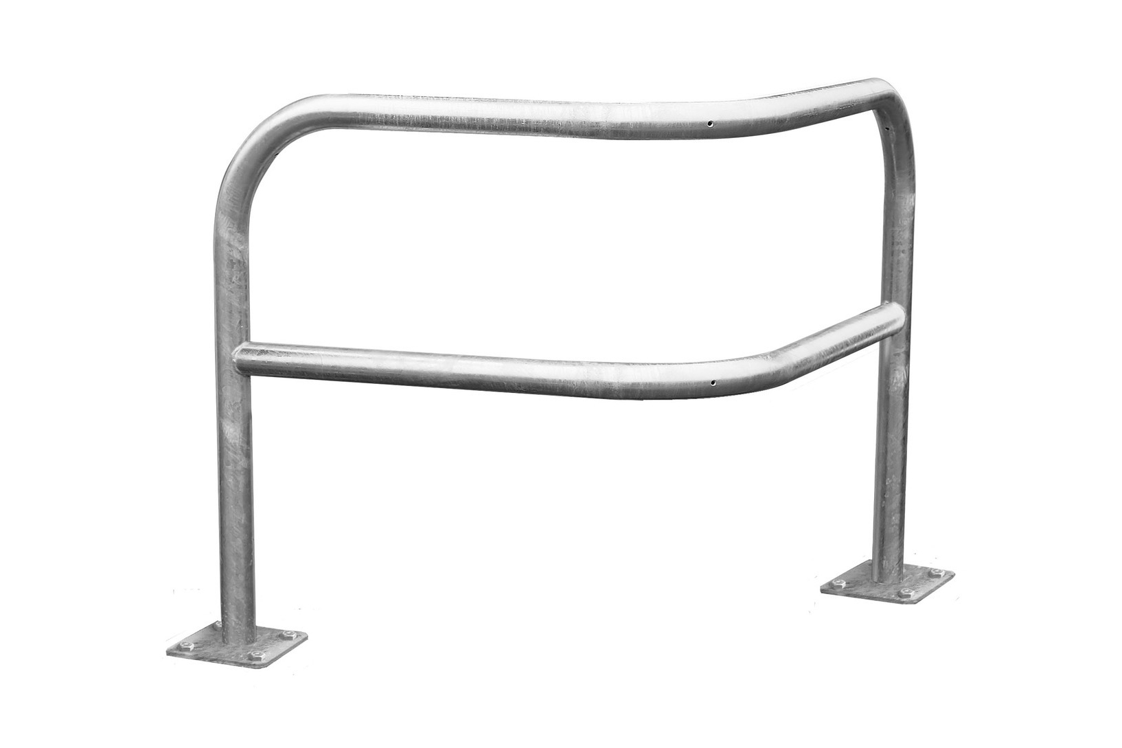 Hoop Barrier - Corner Protection, easy to fit, highly recommended. Galvanised only & Bolting down only
