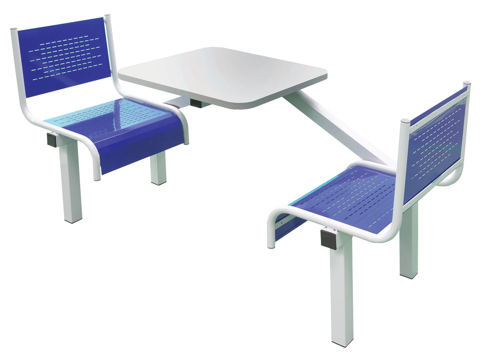 Canteen Furniture Spectrum - Fully Welded with Bright Seat Colour Choices