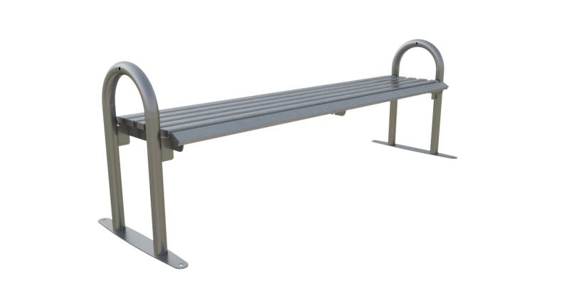 Bench - Mild steel fully welded galvanised - Caldecott