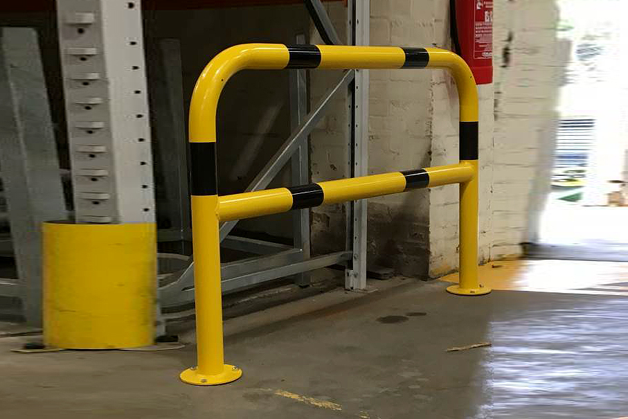 Hooped Barriers-Heavy Duty, (89mm Dia), Protecting in Warehouse personel from machines