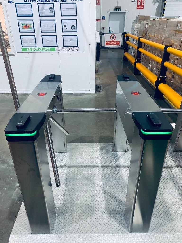 Pedestrian Tripod Turnstile - Fully Automatic and perfect for controlling pedestrian traffic