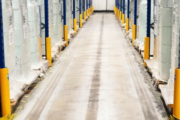 Racking Upright Protector: Safety Yellow: 'Rack Armour' Easy Installation in 4 Sizes