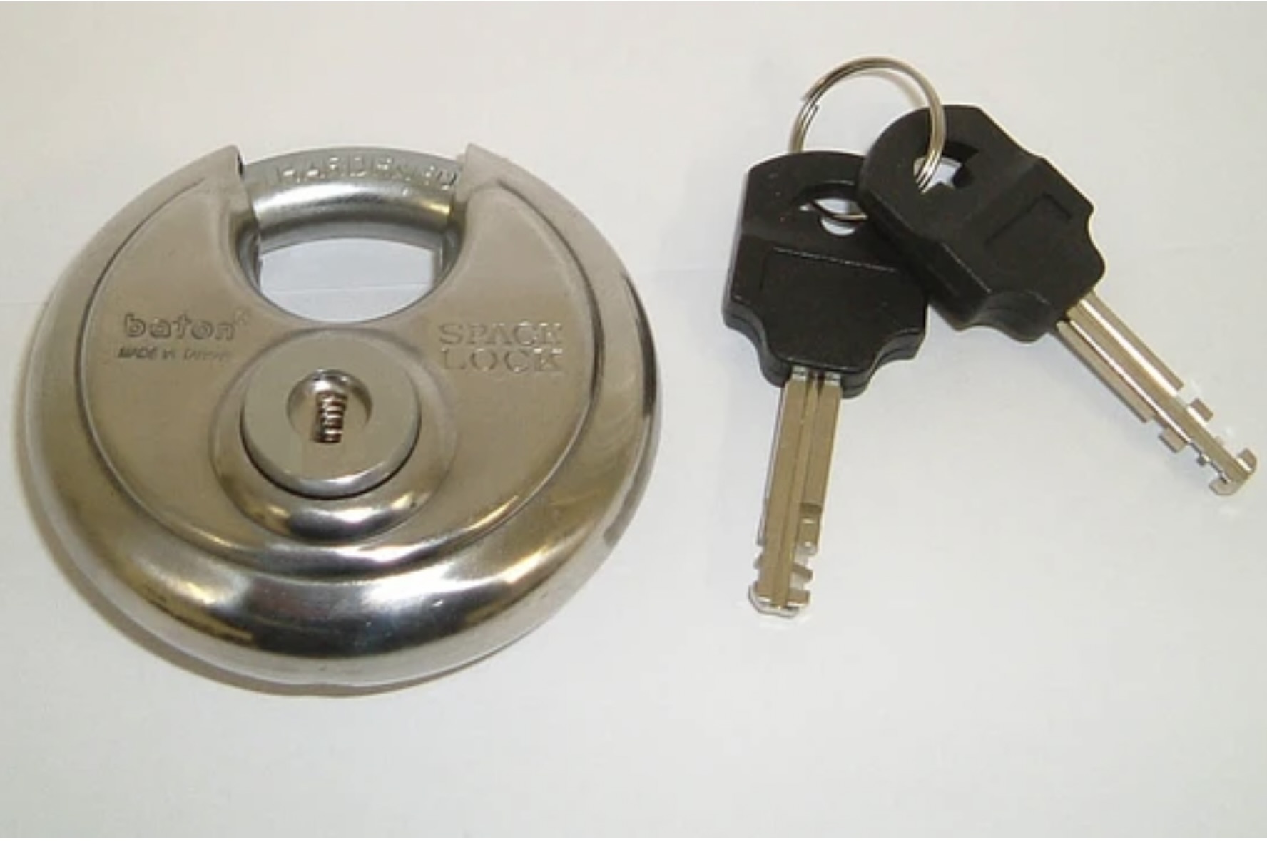 Maximum Security Padlock Disc- 
Well-known for Resistance to Picking