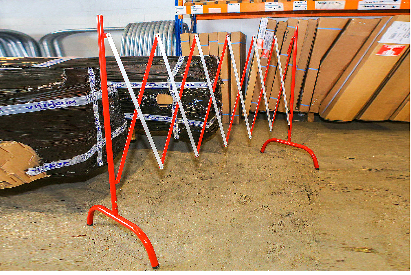 Expanding Barrier/Free-Standing - 0.2 to 3.0 Metres
Temporary Warning Hazard Area for Work Sites Etc.