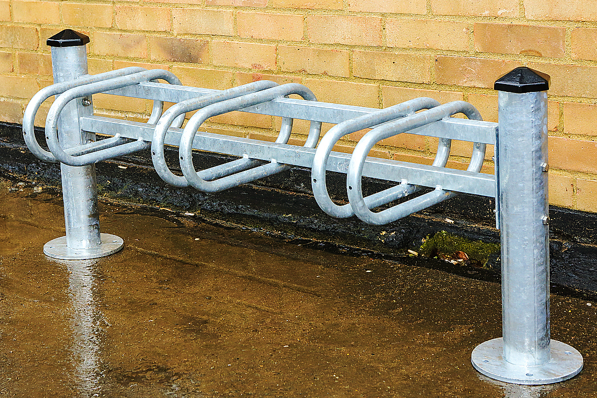 Bike Rack, Single and Double Sided, Holds all bikes, including mountain bikes