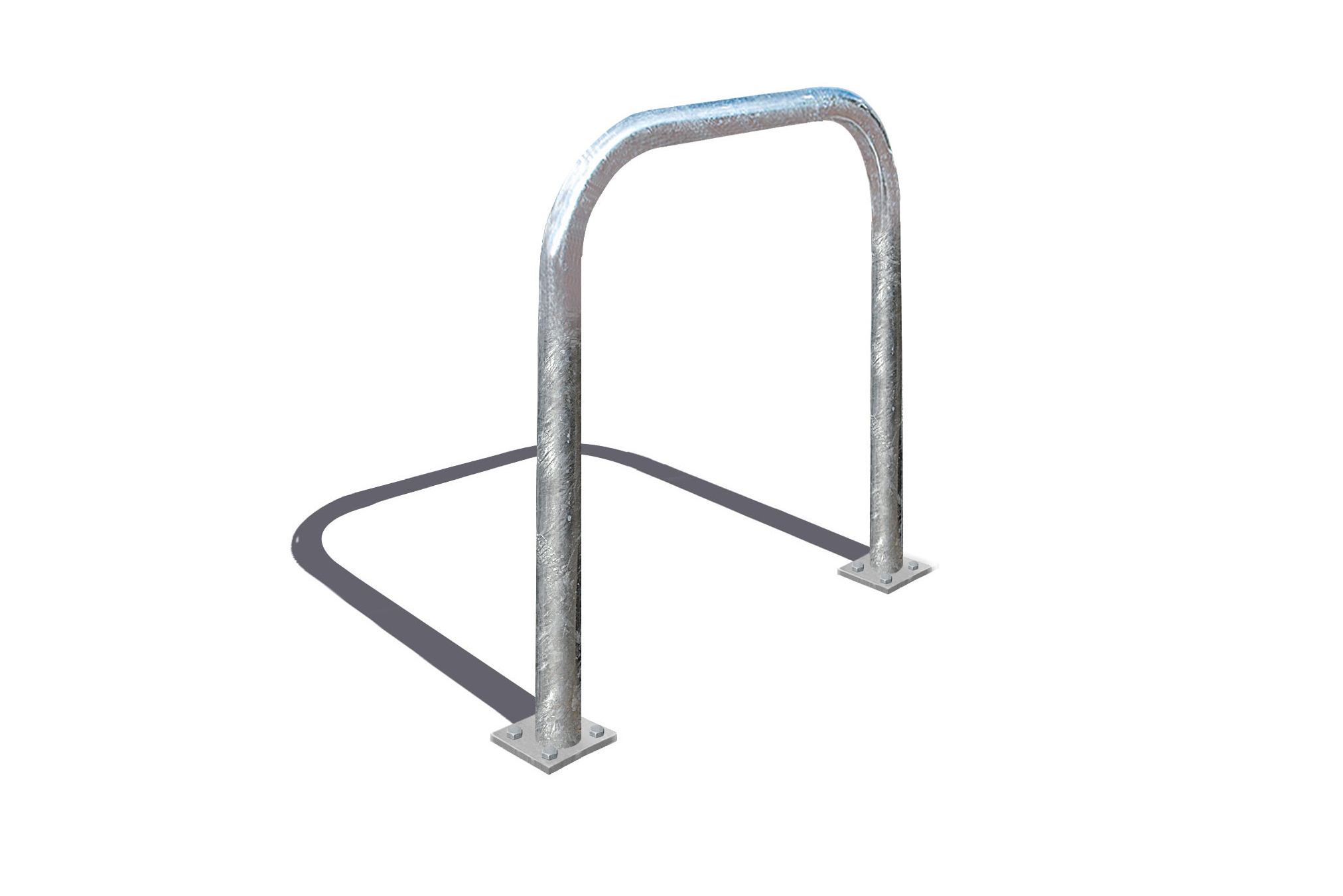 Hoop Barrier: Bolt-Down D60mm H1000 | L1000, 1500, 2000mm Robust & 10 Year Warrenty