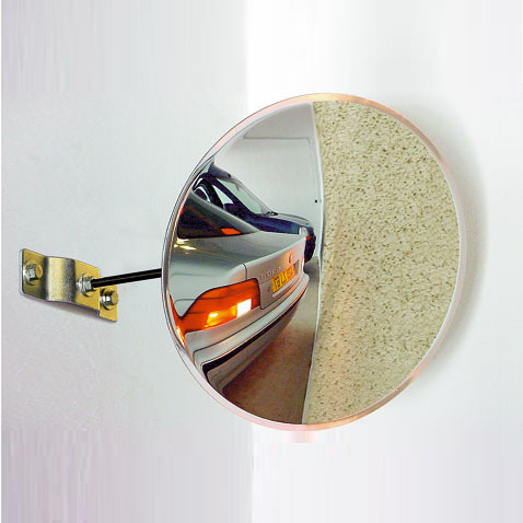Driveway Exit Mirror (300mm Diameter)
Unbreakable Polymir: 2m Viewing Distance
