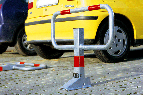 Parking Post,Drop Down, Winged: Protect Your Parking Space with Ease