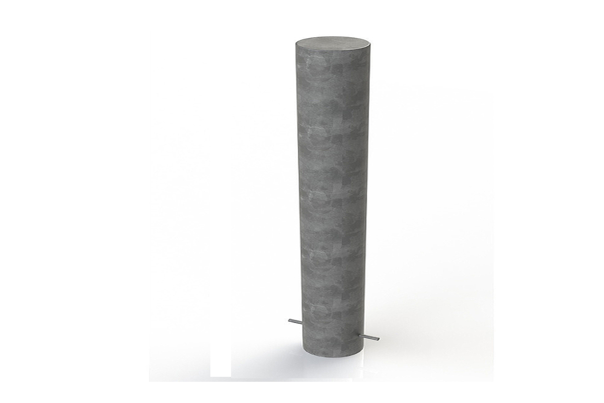Bollard 168 Dia Galvanised Strong and reliable.