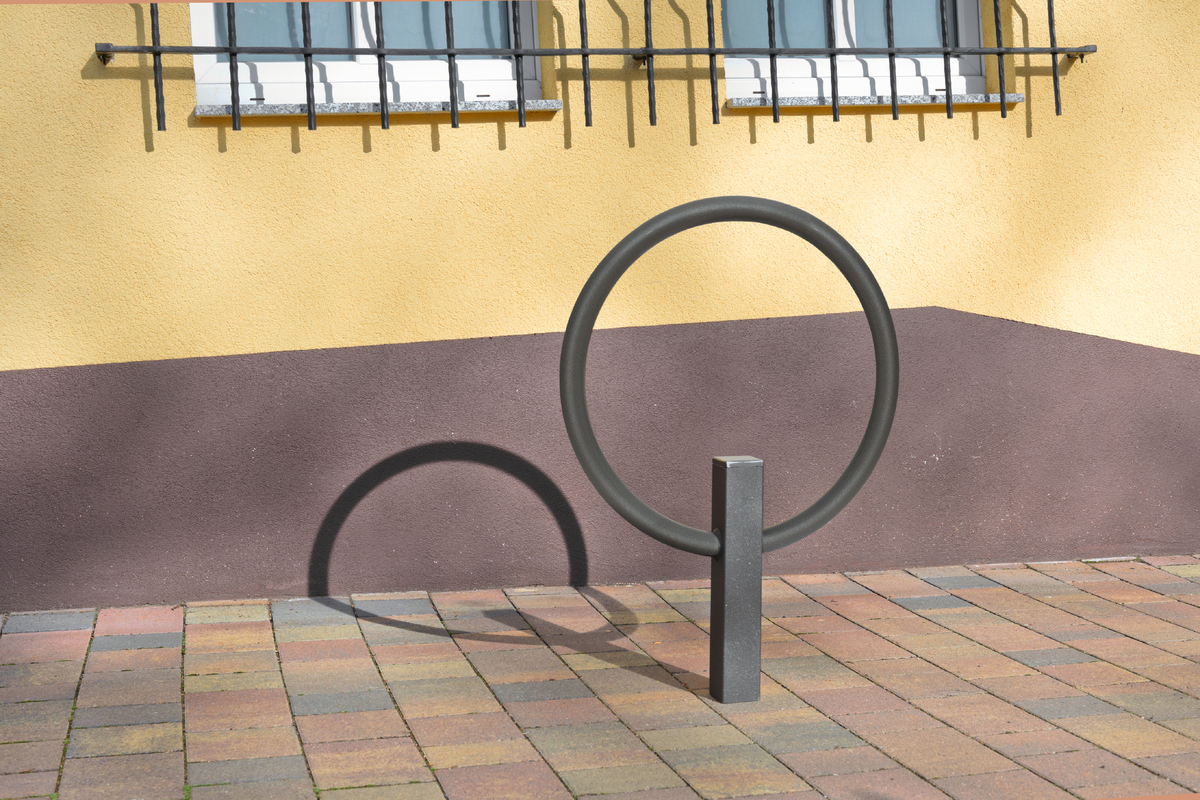 Bicycle Stand in stylish design available in two finishes. Sub-surface fixed or surface fixed. Easily Installed