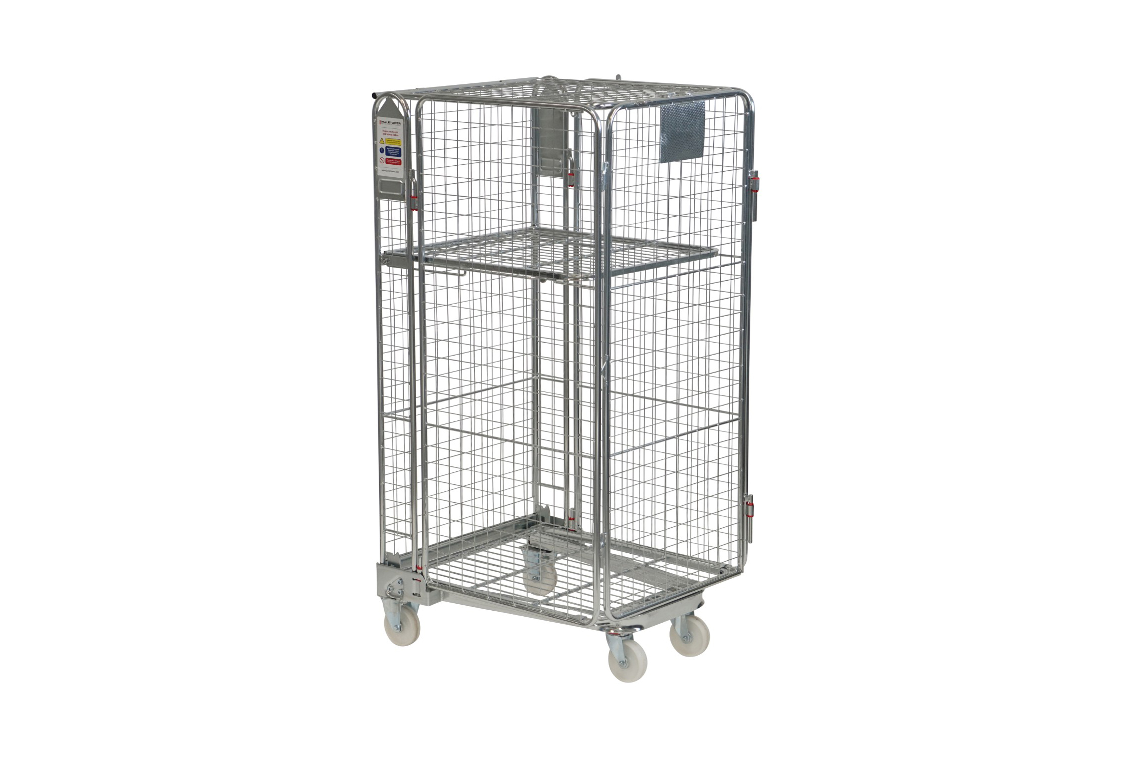 Budget Roll Full Nestable Cage Pallet in Security Style - Great Value