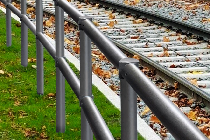 Modular Urban Railing System: Outdoors & Indoors
Galvanised, Adaptable, Easy Install - Anthracite Grey