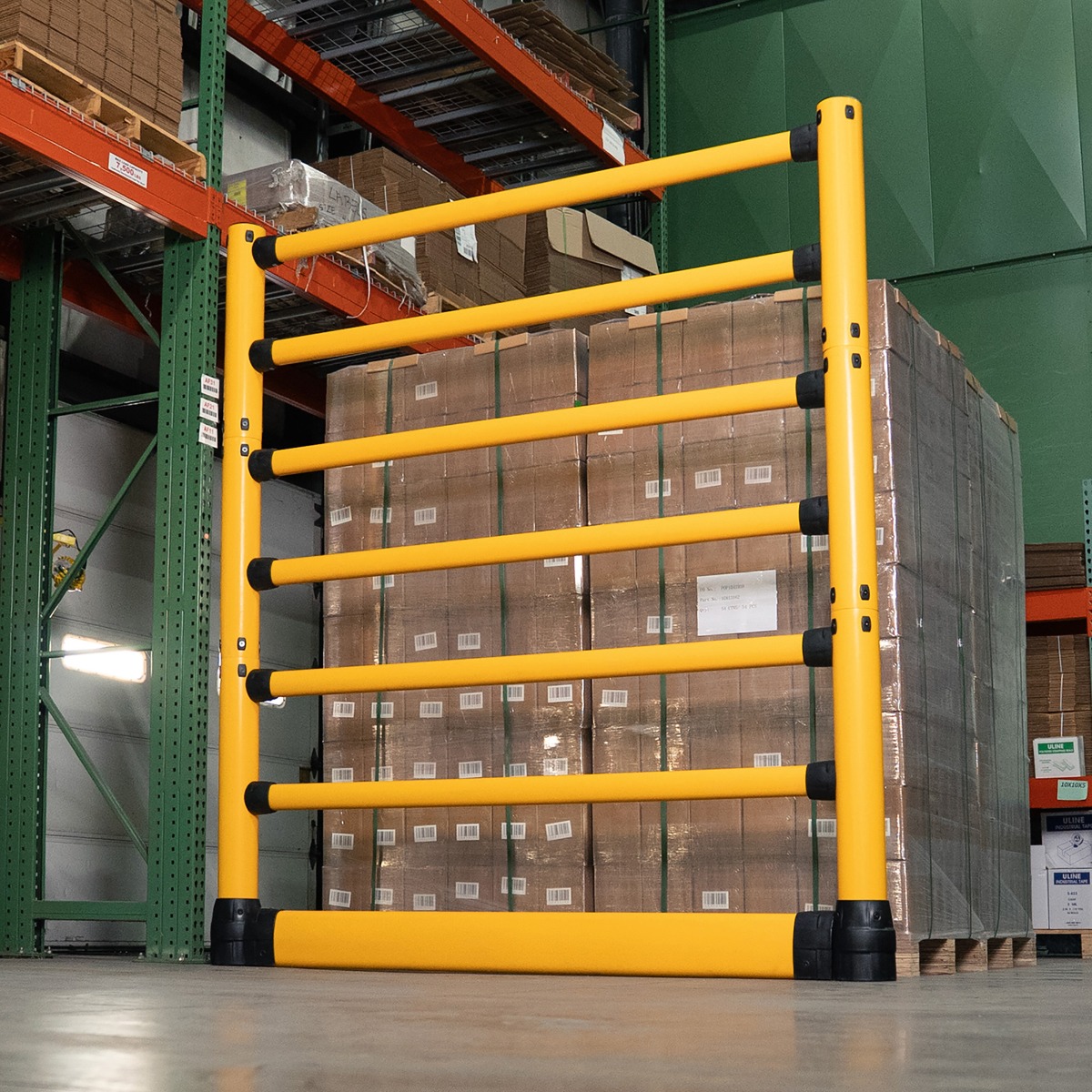BLACK BULL FLEX+ High-Line Under-run Guard TÜV-Tested
Modular Hi-Vis Polymer Impact Protection Railing

