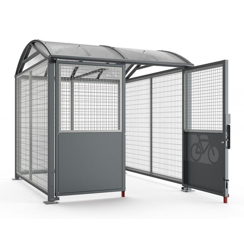 Bike Shelter Secure Extendable for the storage of bicycles, scooters and motorcycles, reduces the risk of theft.
