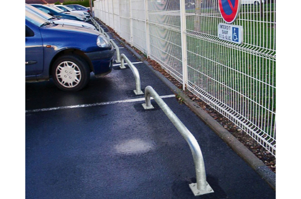 Low-Level Heavy-Duty Hoop Barriers: H300mmBolt Down Fixing Lengths of 1, 1.5m & 2 MetresUnsurpassed Durability and Security Protection