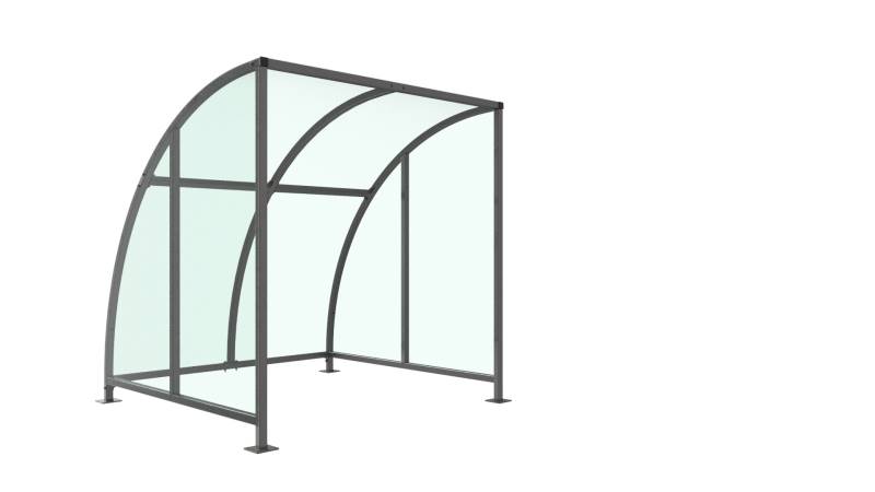 Bike Shelter (PETG) 
Complete With End Panels - Stratford 