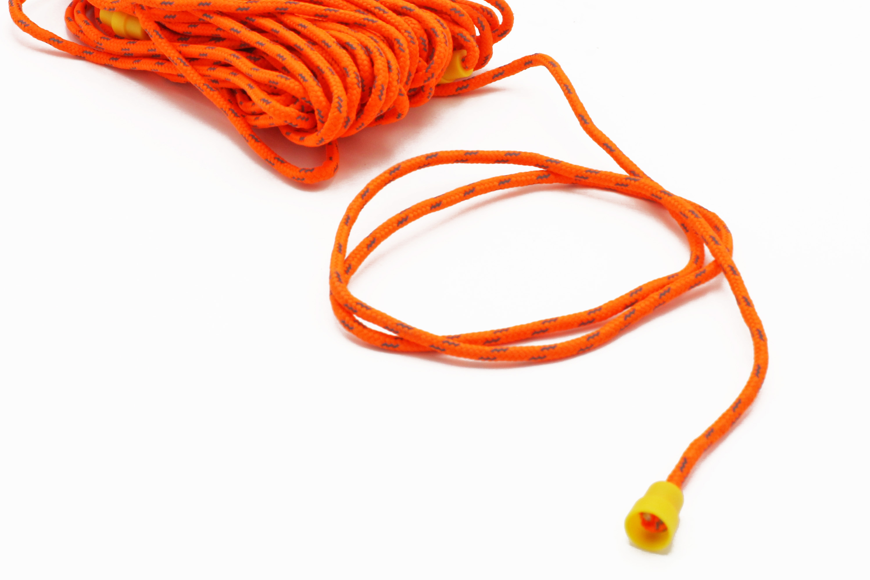 High-Visibility Barrier Rope: '18M' For Fast, Safe Hazard Marking Detachable Units for Easy Setup