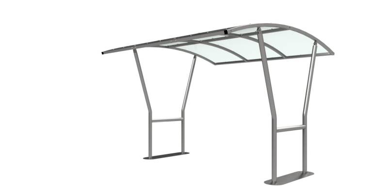 Canterbury Bike Shelter (Polycarbonate Roof)
For All Environments with Access Both Sides