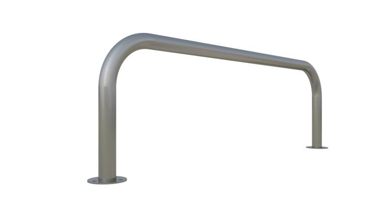 Hooped Low Level Barrier - 500mm Height
48mm Diameter - Bolt Down Steel Protection