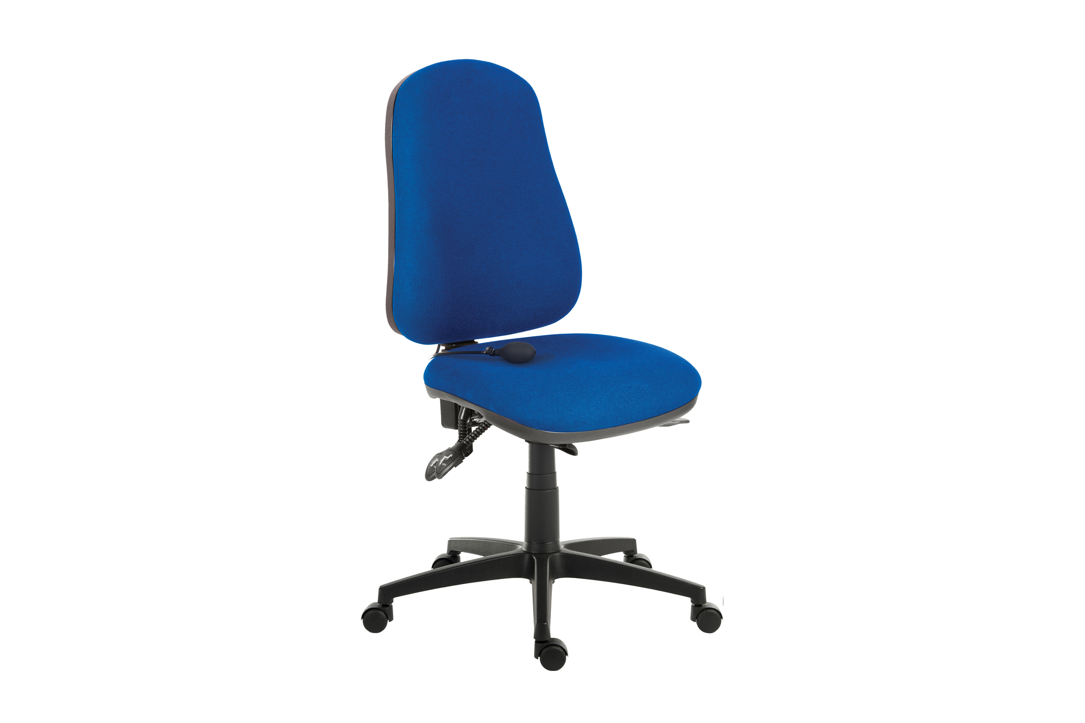 Ergo Comfort Air 24 Hour Chair: Ergonomic Operator Chair with Pump Up Lumbar, Multiple Adjustments, Seat Slide + Height Adjustment