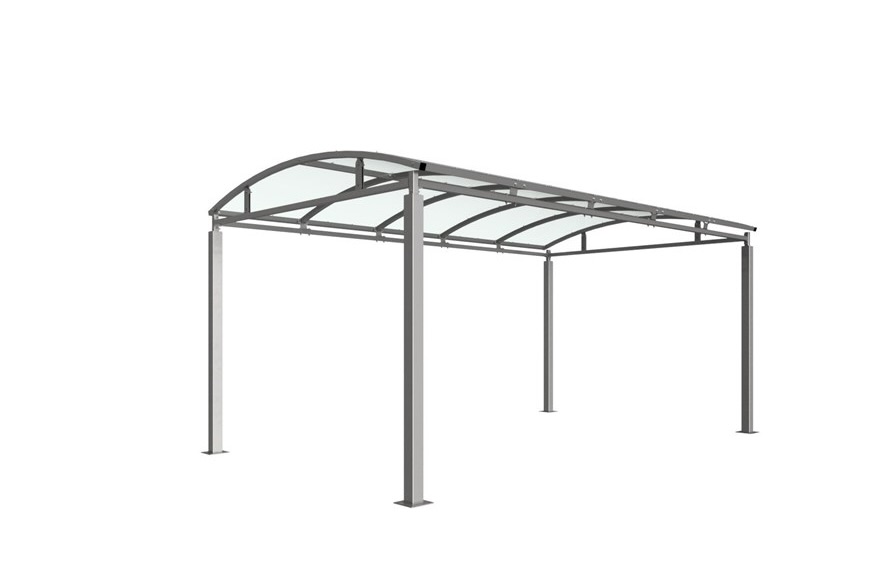 Open-Sided Bolton Shelter (PETG Clear Curved Roof)
Strong & Stylish for Bike Storage & Walkway Passage