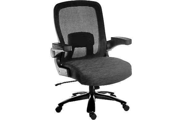 Hercules HD Office Chair: Stylish Mesh Backrest, Comfort & Rated for 24hr Use, Fully Adjustable + 222Kg Support