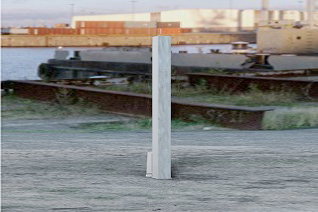 Square Steel Removable Bollards: H1000mm (AGL),
Galvanised with Welded Flat Caps (square diameter 50-150mm)