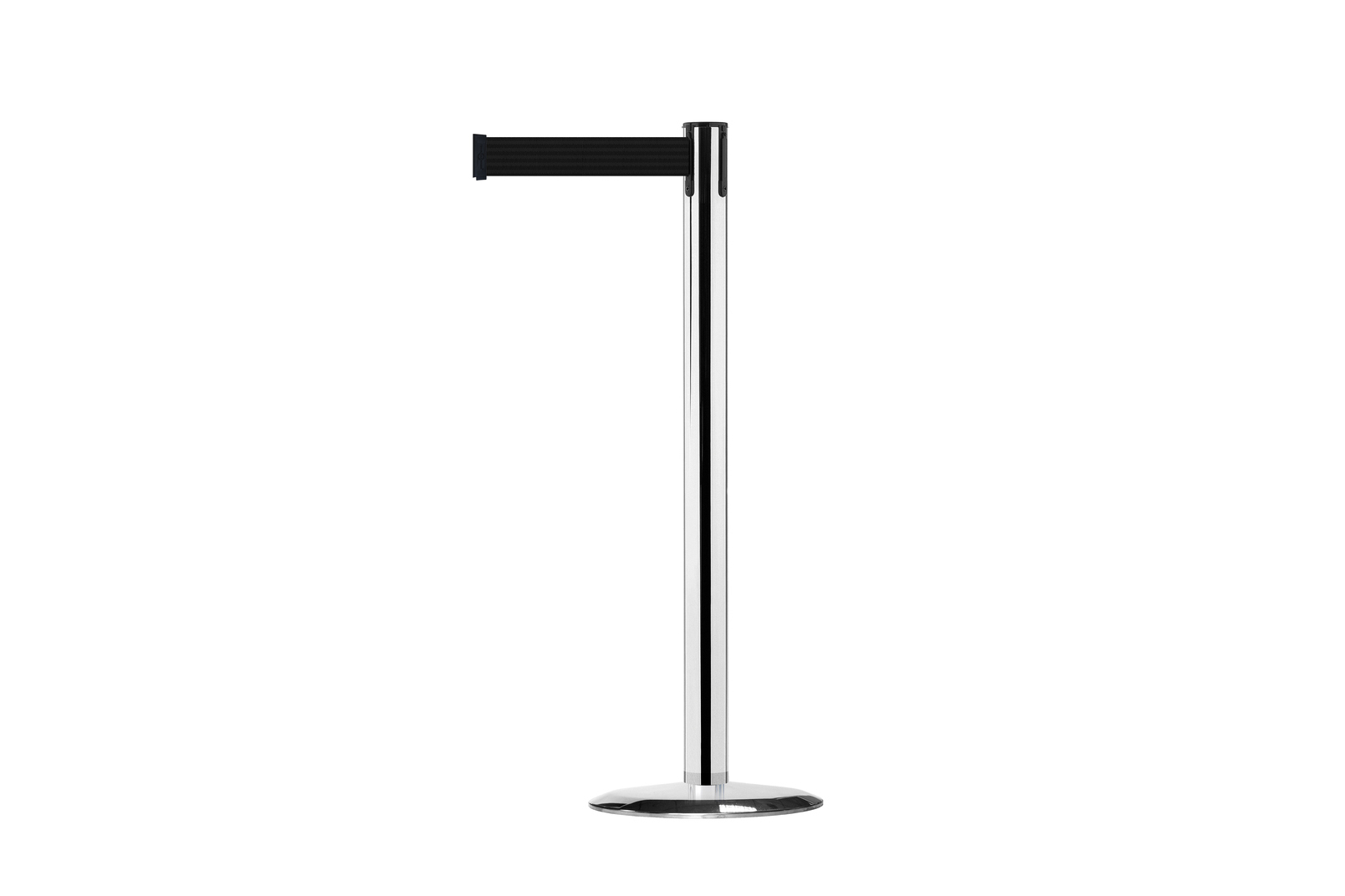 Tensabarrier Polished Chrome Advance Post - 2.3m & 3.65m Clean and sleek,
