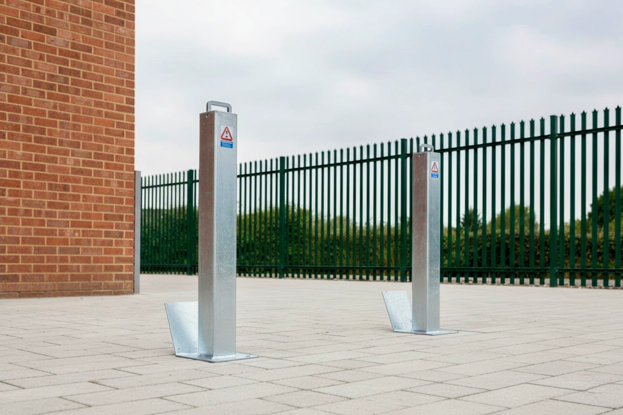 Telescopic Square Post with Integral Ground Lock
H900mm & SQ90mm | Galvanised & Sold Secure