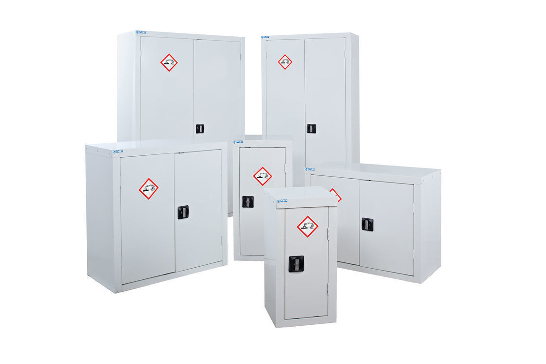 Cupboards for Acid / Alkali Substances - Safe and identifiable storage