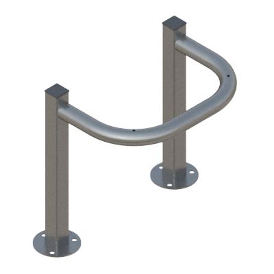 Column Steel Protector with 48mm Diameter Tubing 
External & Internal | Protect Posts, Corners & Buildings