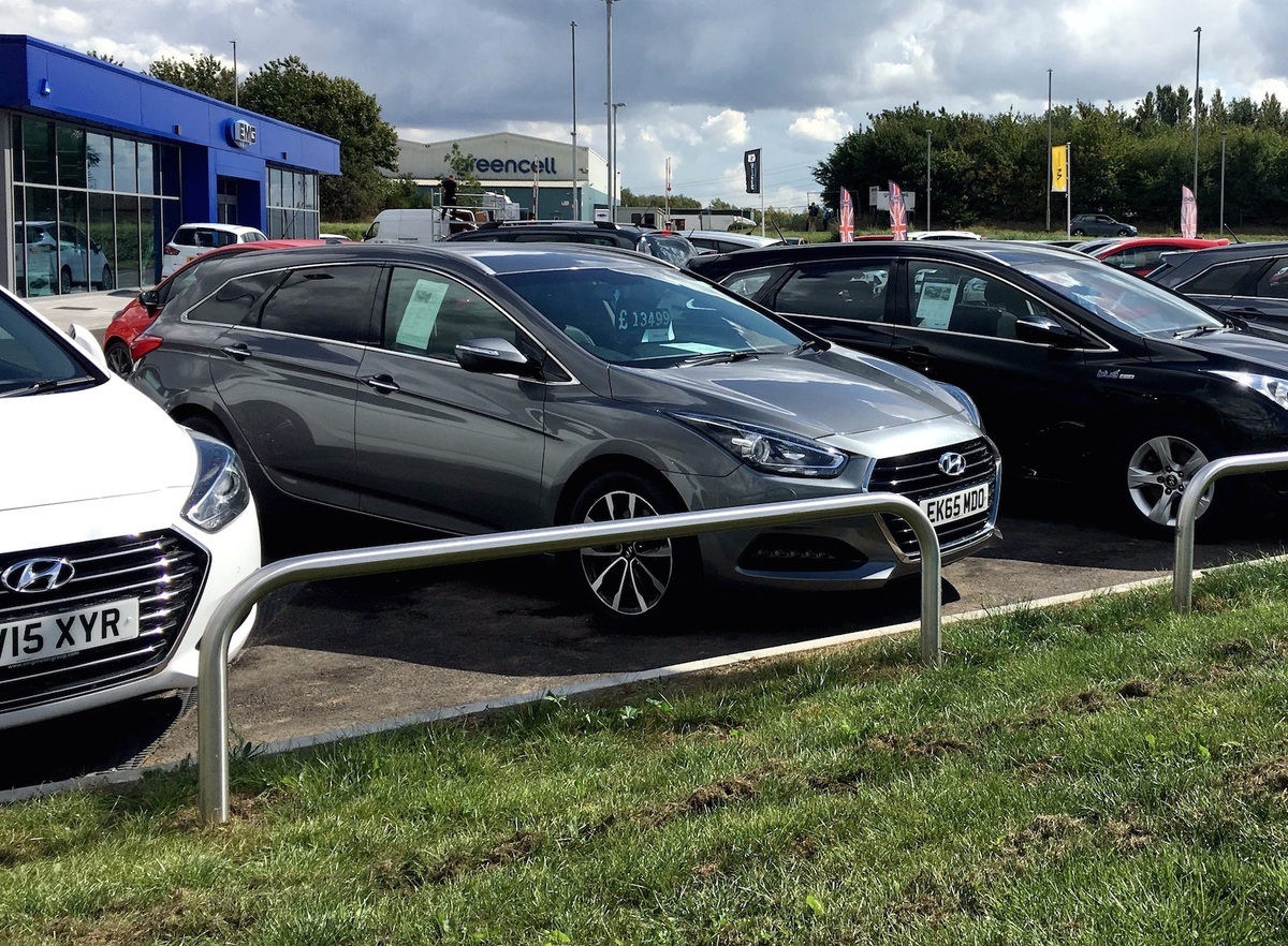 Galvanised Hooped Perimeter Barrier: 1500mm Wide 
Multi-Height and Diameter Options - Sold Secure