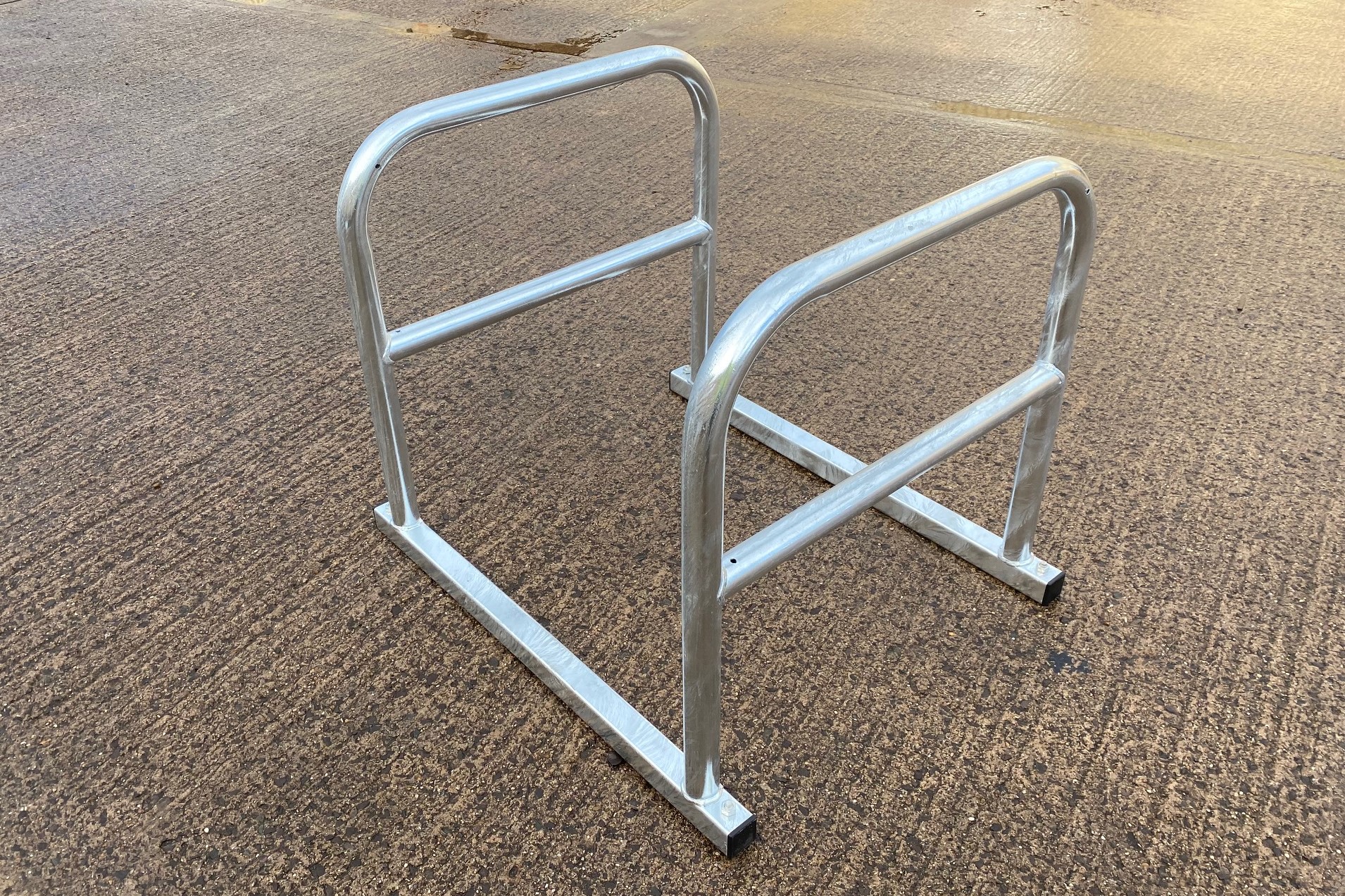Bilton Cycle Toastrack (Galvanised) For 2 to 10 Bikes
