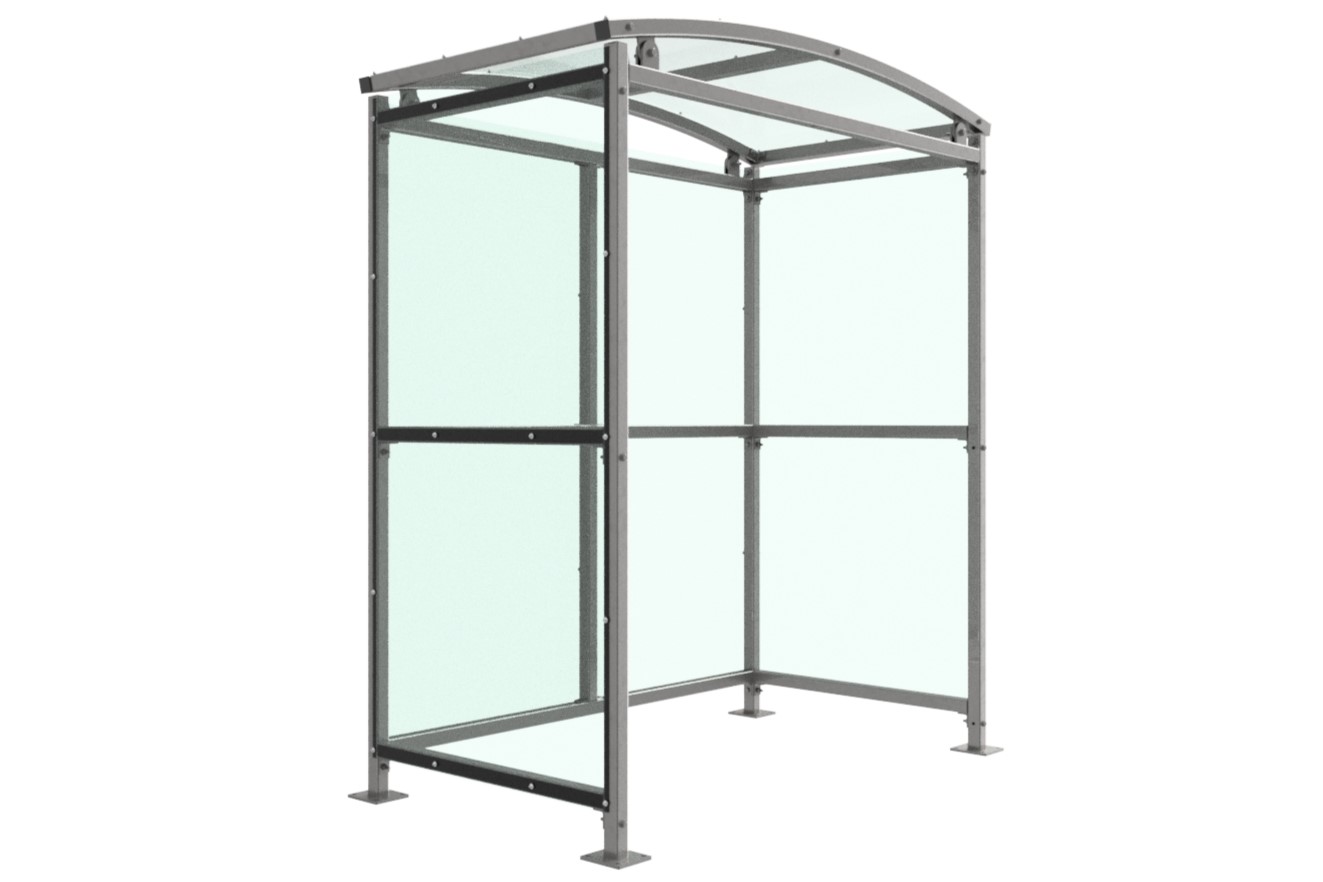 Binley AdaptaShelter (PETG Roof & Sides)
Modular Solution for Bikes, Waiting & Trolleys