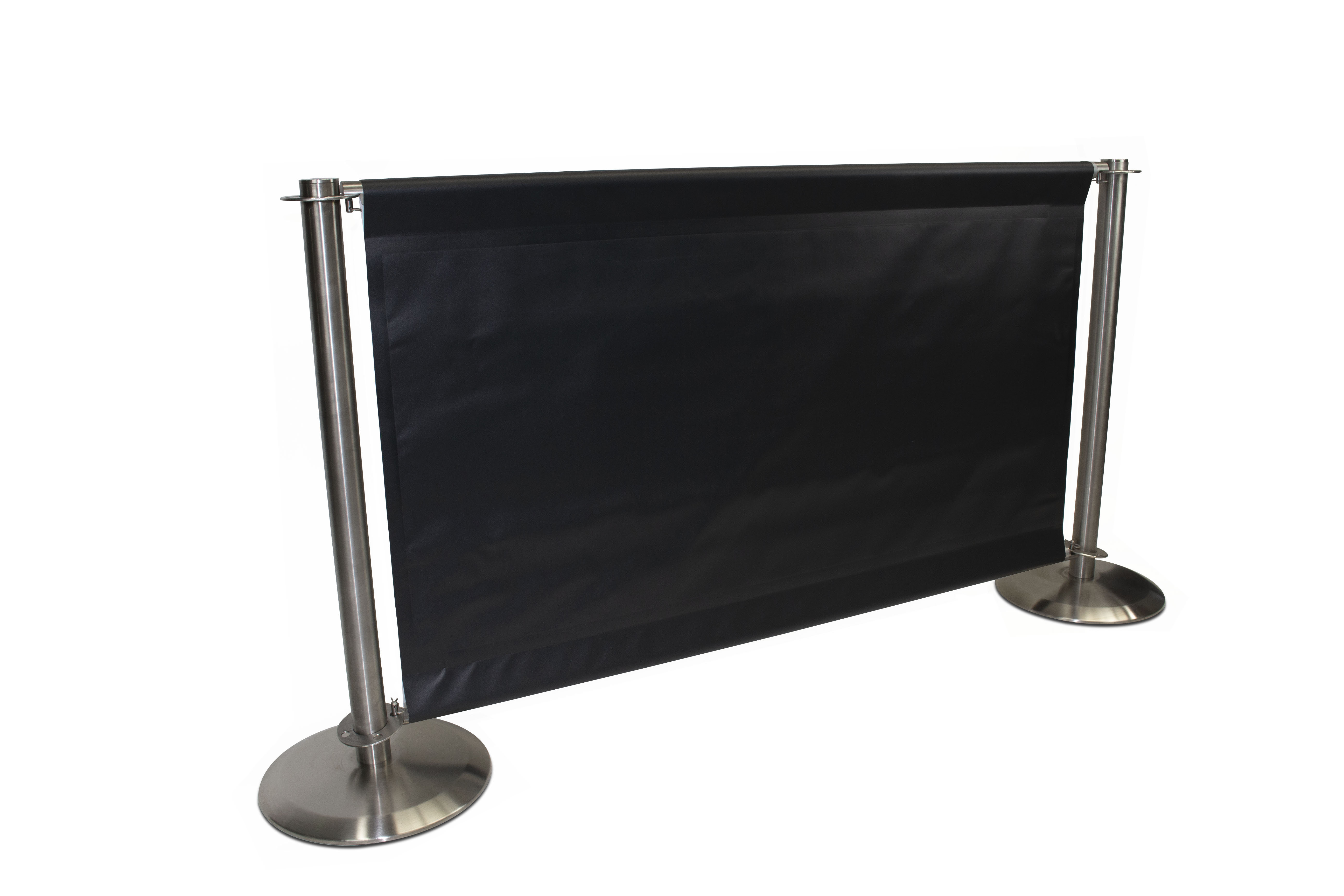 Tensator Cafe Banner System Starter Kit - Indoor/Outdoor . Easy to add Extensions