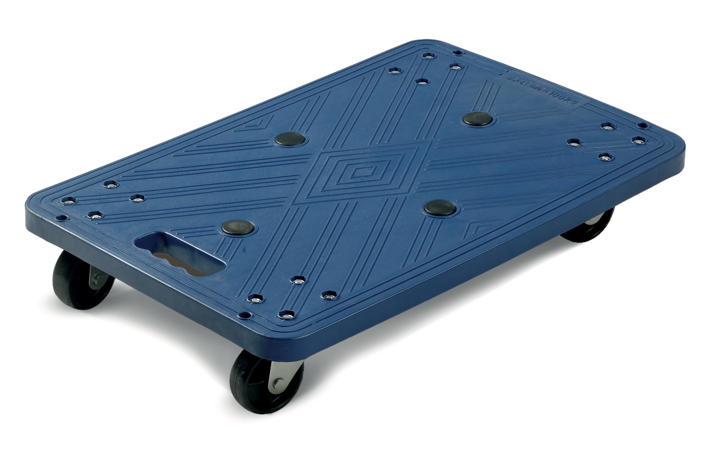 Blue Lightweight Dolly with Easy carry handle.
Ideal for easy transportation of Bulky Items