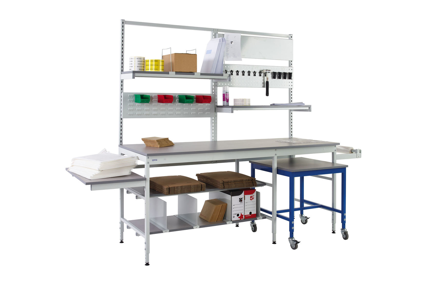 Packaging Workbenches - Kit 2 Dual Bench Pack Tek
